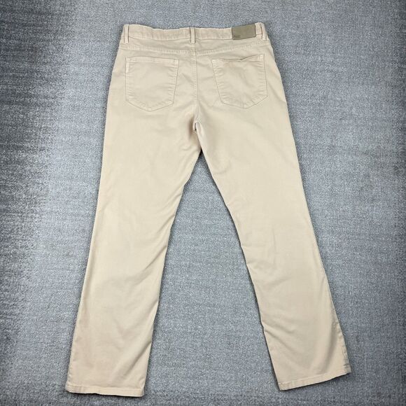 Paige Jeans Mens 34 Normandie Tan Japanese Twill Chino Straight - Picture 7 of 16